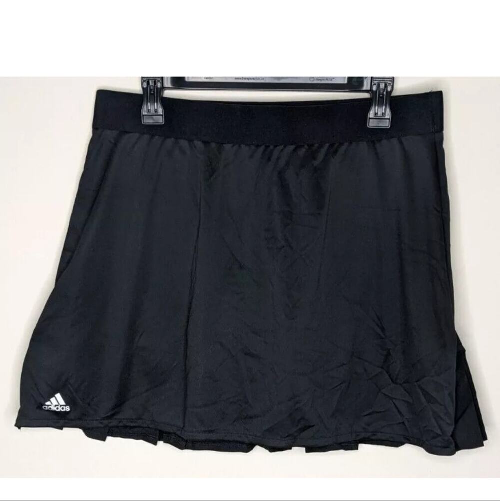 Adidas Club 16 Tennis Skirt, Black, Women's XL